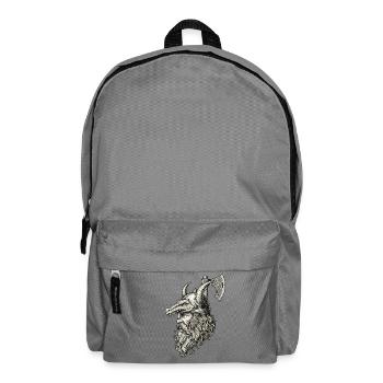 Légende viking viking marin Odin Raven Fighter - Sac à dos - gris éléphant - Devant