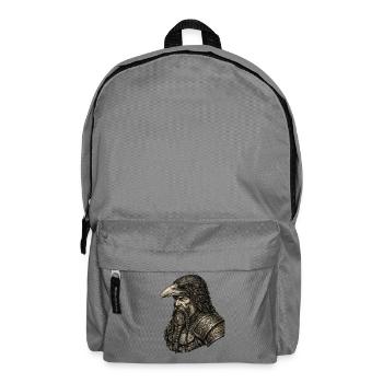 Légende viking viking marin Odin Raven Fighter - Sac à dos - gris éléphant - Devant
