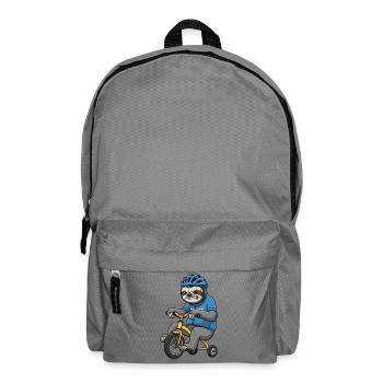 Bicycle Road Bike Cyclist Bike Sport Mountain Bike - Backpack - elephant grey - Front