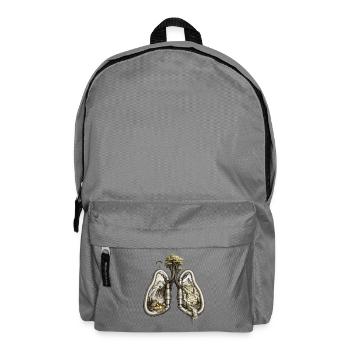 Breath of Nature – Outdoor Adventure in a Carabiner - Backpack - elephant grey - Front