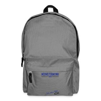 Ma tenue de livre d’or de confirmation 2026 Baptême d’église - Sac à dos - gris éléphant - Devant