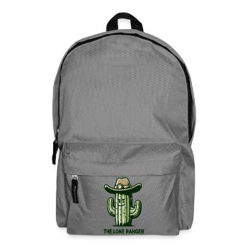 Cactus Cowboy Hat - Backpack - elephant grey - Front