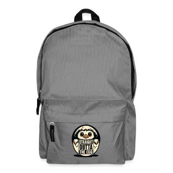Chick: Straight from the egg - Backpack - elephant grey - Front
