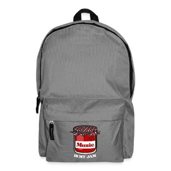 Music Jam Jar – Sheet Music Jam - Backpack - elephant grey - Front