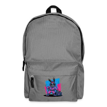 Party Easter Bunny DJ Metal Heavy Metal Easter - Sac à dos - gris éléphant - Devant