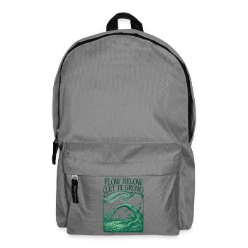 Flow below, growth above | Aquascaping - Backpack - elephant grey - Front