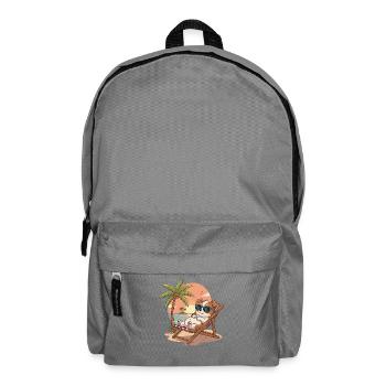 Strand-Lounge Corgi - Rucksack - Mittelgrau - Vorne