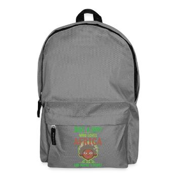 Safari Africa Serengeti Wildlife Savannah Boy - Backpack - elephant grey - Front