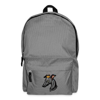 Couronne de chien lévrier - Sac à dos - gris éléphant - Devant