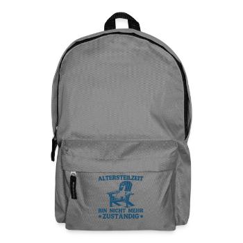 Cadeau partiel de retraite n’est plus responsable - Sac à dos - gris éléphant - Devant
