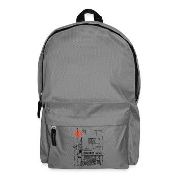 Boutique de vélos de Tokyo - Sac à dos - gris éléphant - Devant
