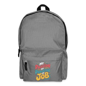 Pediatric OT My Passion My Fine Motor Therapy - Backpack - elephant grey - Front