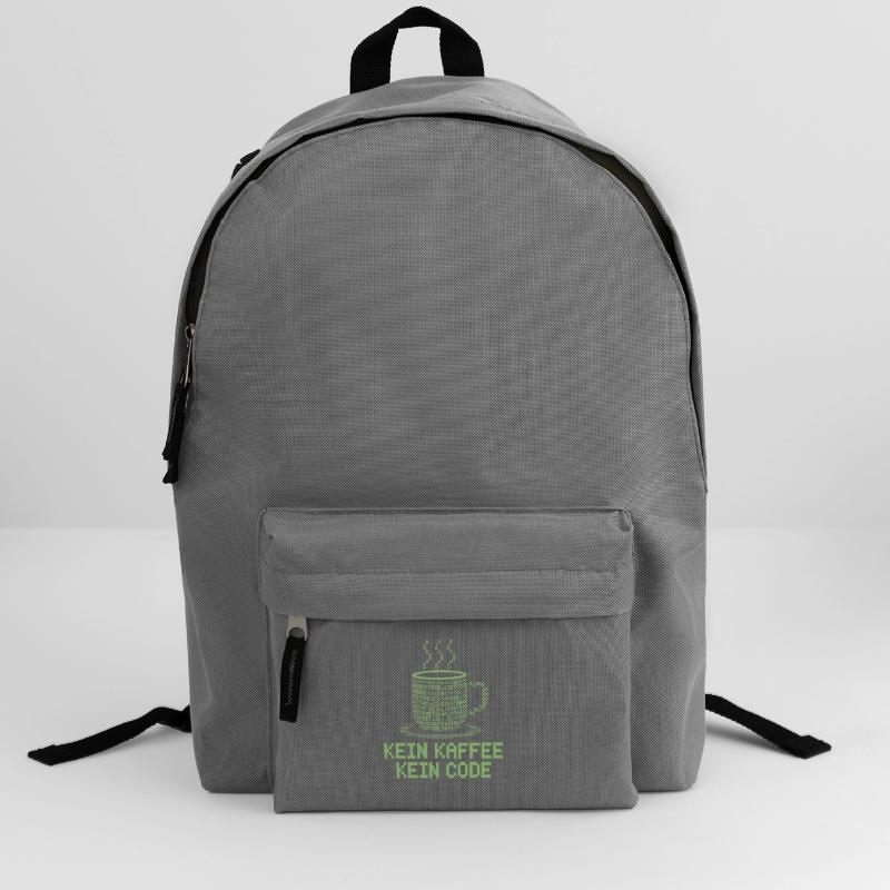 No Coffee No Code Programmer Computer Scientist Backpack