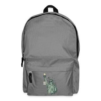 Statue of Liberty Do Not Disturb Coffee Design - Rucksack - Mittelgrau - Vorne