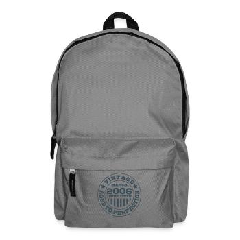 Vintage mars 2006 Édition limitée Circle - Sac à dos - gris éléphant - Devant
