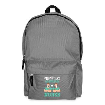 Nurse Hospital Nurse - Backpack - elephant grey - Front