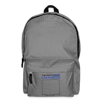 Jugendweihe 2026 Guestbook for Young Boys - Backpack - elephant grey - Front