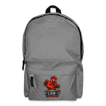F-Caw-F I'm Gaming Humor Funny - Backpack - elephant grey - Front