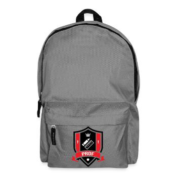 Akademisches Wappen Professor Couronne - Rucksack - Mittelgrau - Vorne