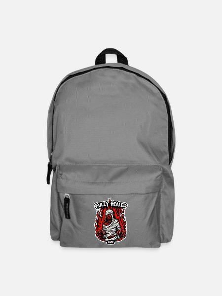 Flammende Mumie Inferno - Rucksack - Mittelgrau