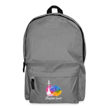 Shisha Love Color Explosion / Hookah Water Pipe - Backpack - elephant grey - Front