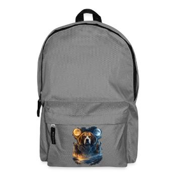 Moon Beagle Night Magic Beagle - Backpack - elephant grey - Front