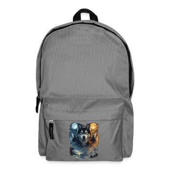 Deux Lunes Husky Sibérien - Sac à dos - gris éléphant - Devant