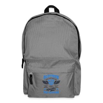Oldtimer April 1966 - Geburtstag - Geschenk - Rucksack - Mittelgrau - Vorne