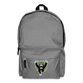 Roaring Chimp Bold Fist Kunst - Rucksack - Mittelgrau - Vorne