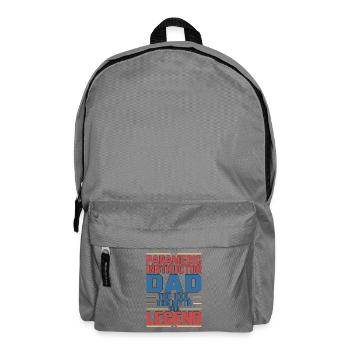 Paramedic Instructor Dad The Idol Emergency Care - Backpack - elephant grey - Front