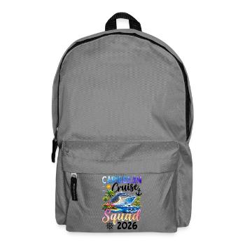 Caribbean Cruise Squad 2026 - Rucksack - Mittelgrau - Vorne