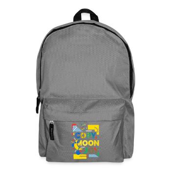 Explosion de couleurs de Moon Joy Pop Art - Sac à dos - gris éléphant - Devant