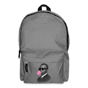 Scott Joplin with sunglasses and bubblegum - Backpack - elephant grey - Front