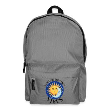 Litha Pagan: Sommersonnenwende, Mittsommer, Mittsommer, Mittsommer. - Rucksack - Mittelgrau - Vorne
