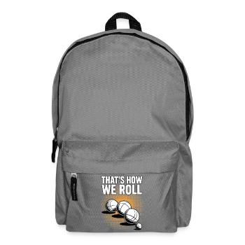Boccia King Precision Passion - Backpack - elephant grey - Front