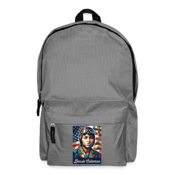 Bessie Coleman - Backpack - elephant grey - Front