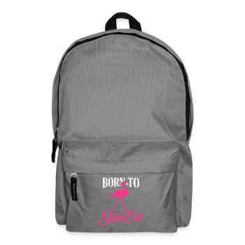 Flamingo Statement - Backpack - elephant grey - Front