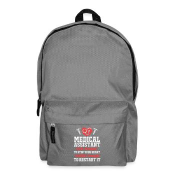 MFA en médecine médicale - Sac à dos - gris éléphant - Devant
