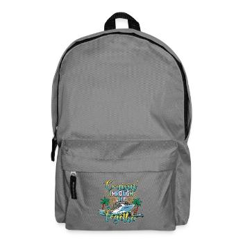 Cruising Through Life Together Family Vacation - Backpack - elephant grey - Front