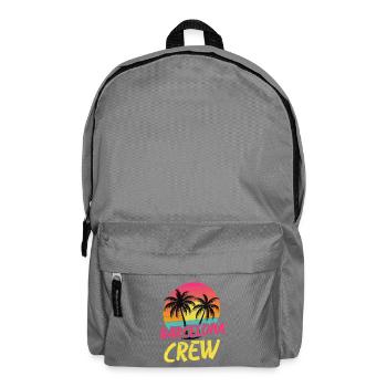Barcelona Crew - Backpack - elephant grey - Front