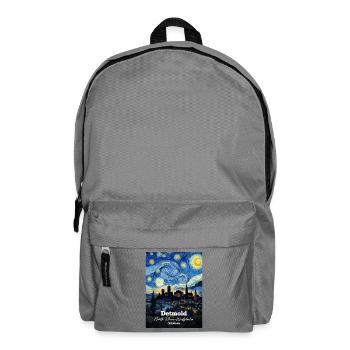 Detmold Germany Sternennacht - Rucksack - Mittelgrau - Vorne