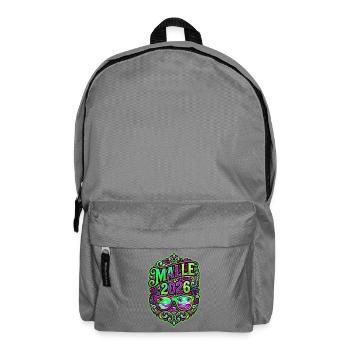 Malle 2026 Mallorca Palmen Bunt - Rucksack - Mittelgrau - Vorne