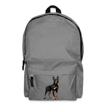Doberman - Sac à dos - gris éléphant - Devant