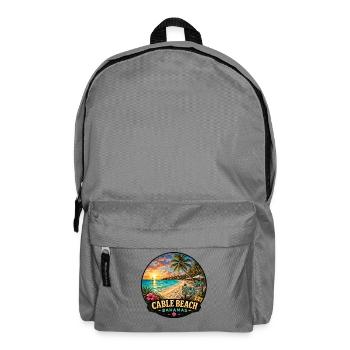 Cable Beach Vacation Nassau Caribbean Cruise - Backpack - elephant grey - Front