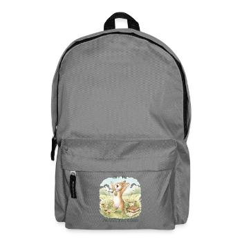 To praise the Lord Christ Rabbit - Backpack - elephant grey - Front