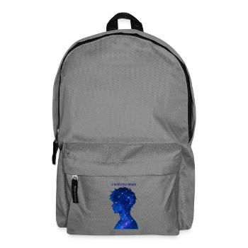 Boundless Spirit Nebula - Backpack - elephant grey - Front