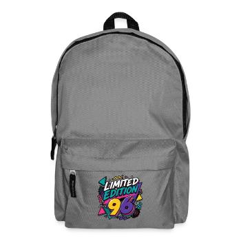 Limited 90s 30th Birthday - Backpack - elephant grey - Front