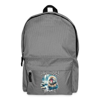 Japanmakak Mama - Rucksack - Mittelgrau - Vorne