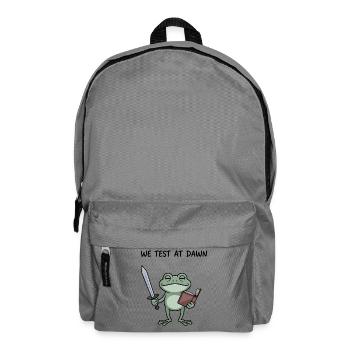 Wir testen bei Dawn Frog Knight - Rucksack - Mittelgrau - Vorne