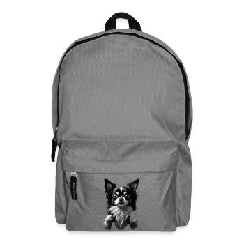 Chihuahua Portrait - Sac à dos - gris éléphant - Devant